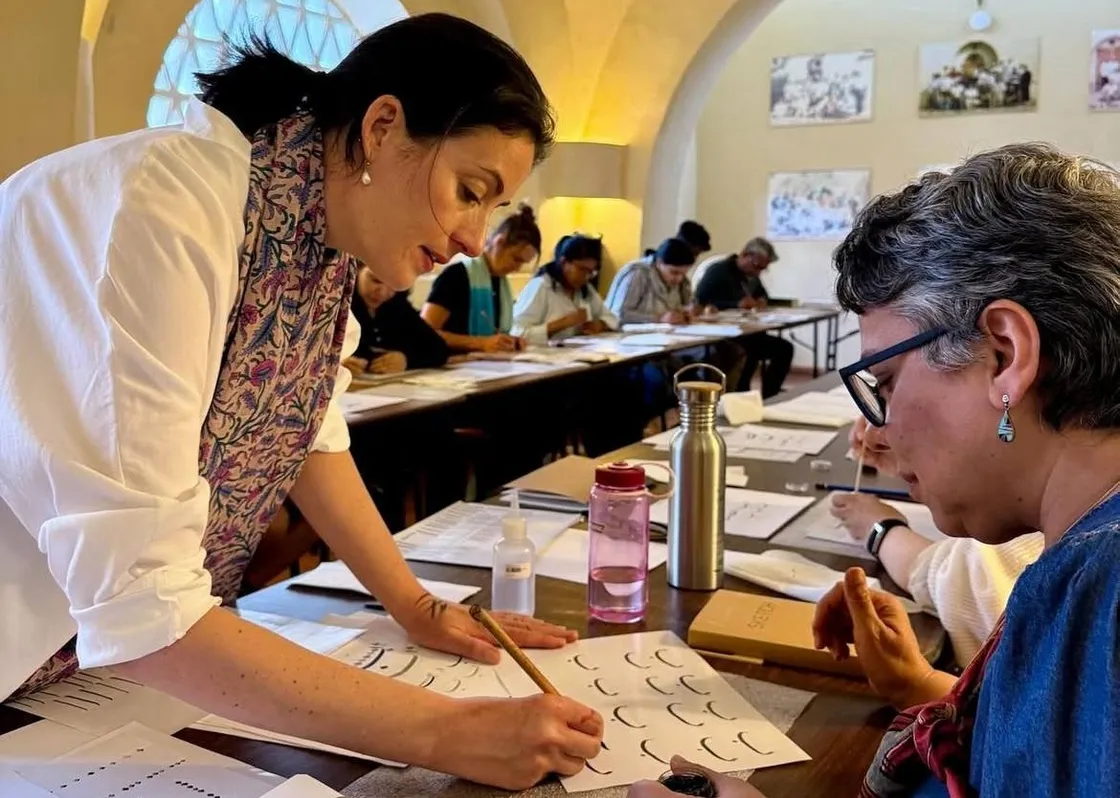 Nuria Garcia Masip, ou la continuité vivante du geste calligraphique