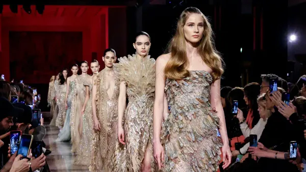 Elie Saab et la mémoire dorée des années soixante-dix : quand la haute couture devient un art du temps